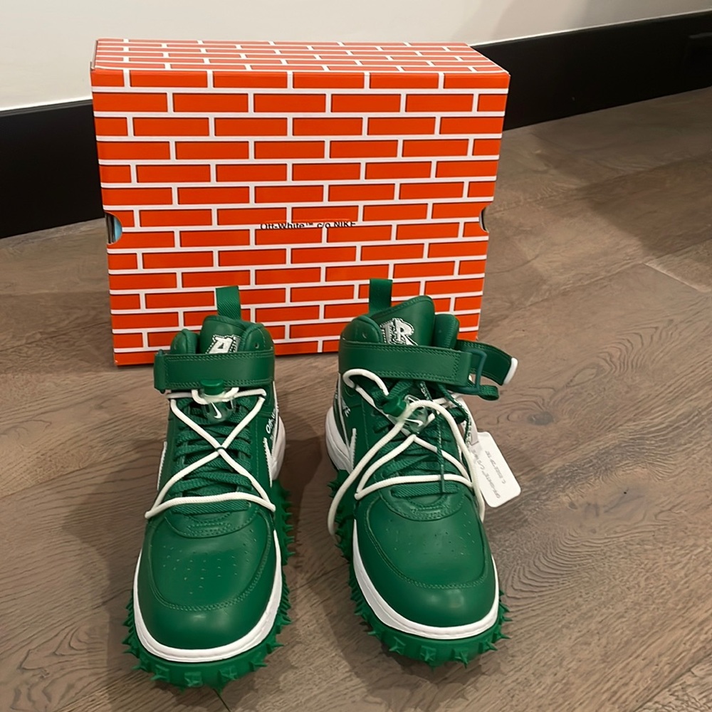 Nike Green Off White Shoes